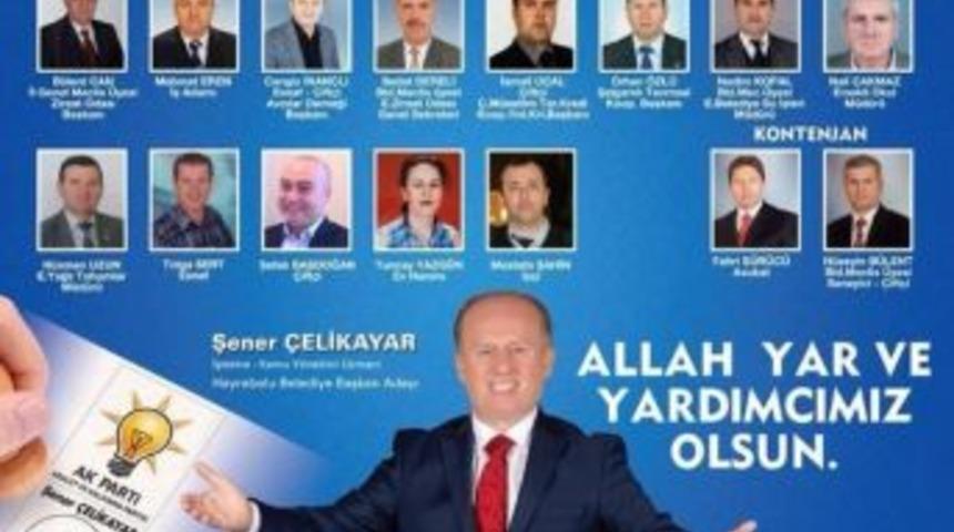 Hayrabolu&rsquo;da Ak Parti Belediye Meclis &Uuml;yesi Adayları A&ccedil;ıklandı