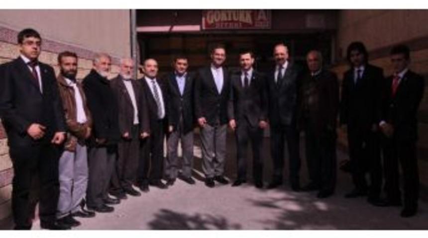 Sp&rsquo;den Talas Mhp İl&ccedil;e Teşkilatına Ziyaret