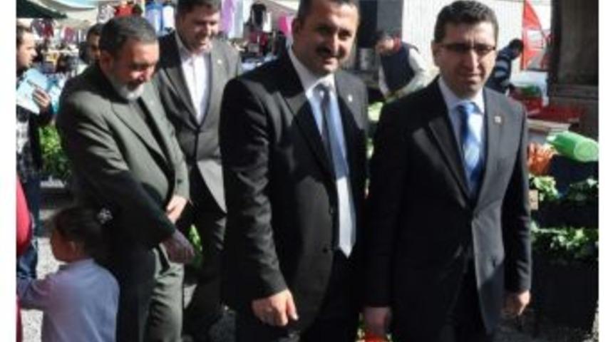 Saadet Partisi Fevzi &Ccedil;akmak Mahallesi Sakinlerinden Oy İstedi