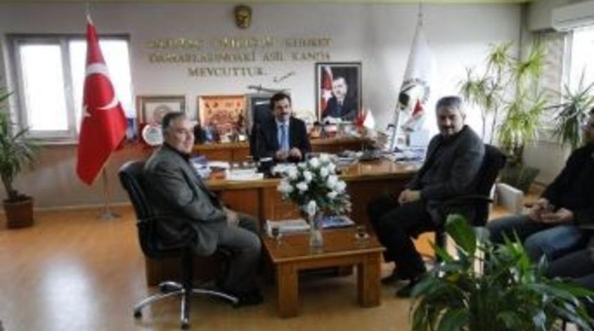 Akyurt Derneği&rsquo;nden Başkan Uzunkaya&rsquo;ya Ziyaret