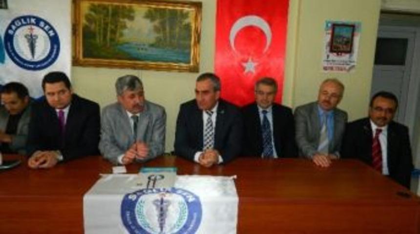 Uğur Polat&rsquo;tan Sağlık Sen&rsquo;e Ziyaret