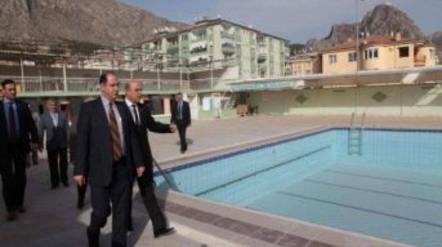 Vali &Ccedil;omaktekin&rsquo;den Spor Yatırımlarına İnceleme