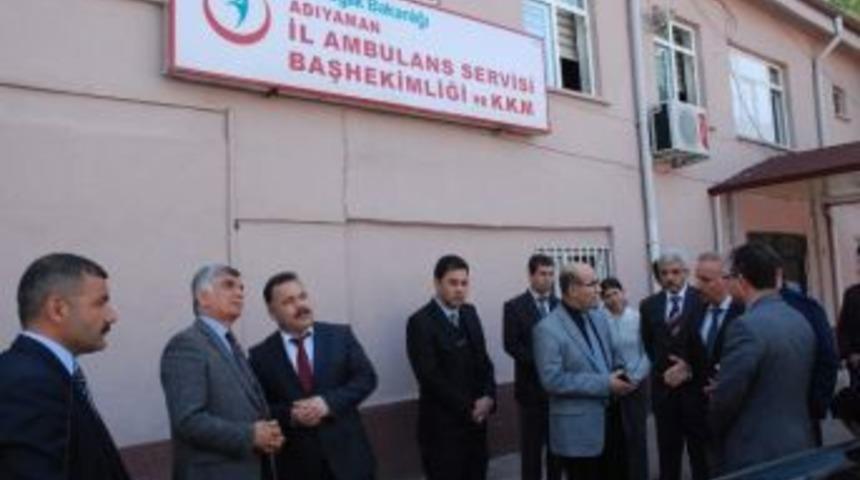 Vali Demirtaş, 112 Acil Komuta Kontrol Merkezini İnceledi