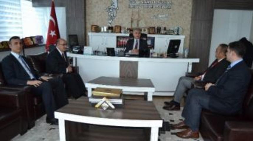 Kayseri Gazeteciler Cemiyetinden Başsavcı Orhan Usta'ya Ziyaret