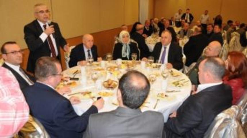 &Ccedil;orlu Belediye Başkanı Baysan Meslek Odalarının Başkanlarıyla Buluştu