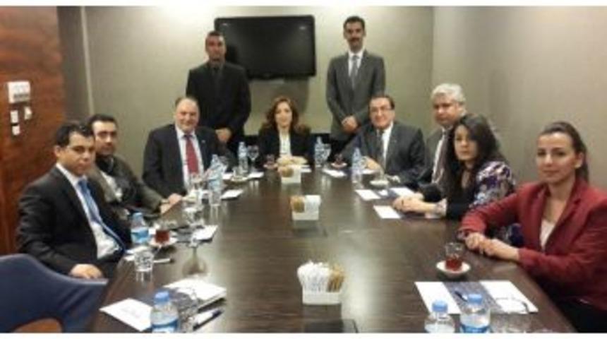 Dsp'den İş Kadınları Ve İş Adamları Konfederasyonuna Ziyaret