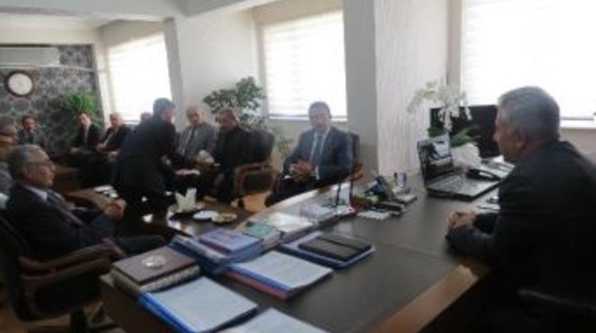 Esnaf Kuruluşlarından Emniyet M&uuml;d&uuml;r&uuml; Uluayak&rsquo;a Ziyaret