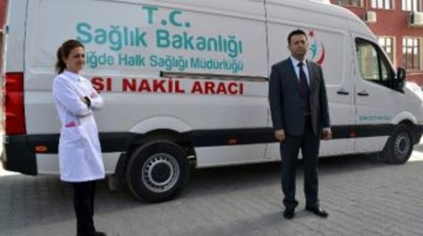 Tam Donanımlı Aşı Aracı Hizmete Başladı