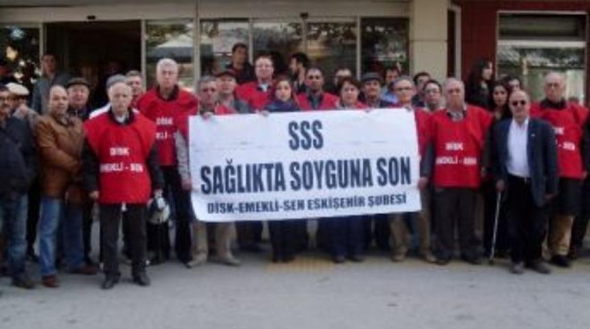 Emeklilerden Sağlık Eylemi