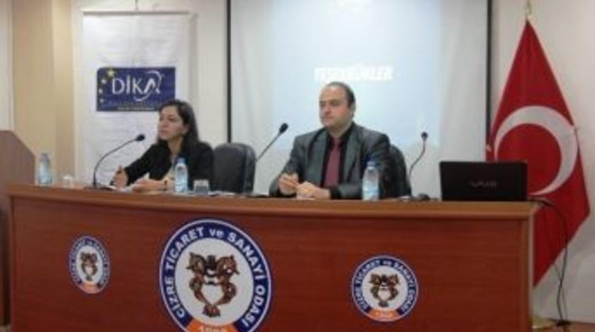 Cizrede Dika 2014 Yılı Destek Programları Bilgilendirme Toplantısı Yapıldı