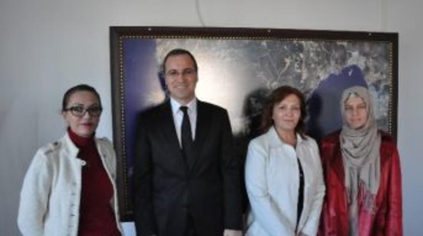 Kadın Girişimcilerden Kaymakam Emiroğlu'na Ziyaret