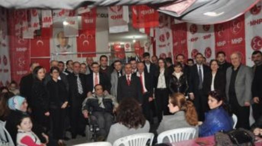 Mhp L&uuml;leburgaz Meclis Adaylarını Tanıttı