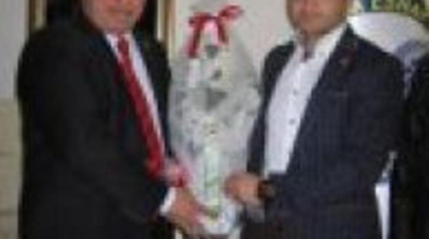 Gen&ccedil; T&Uuml;MSİAD Manisa Esnaf ve Sanatkarlar başkanına ziyaret