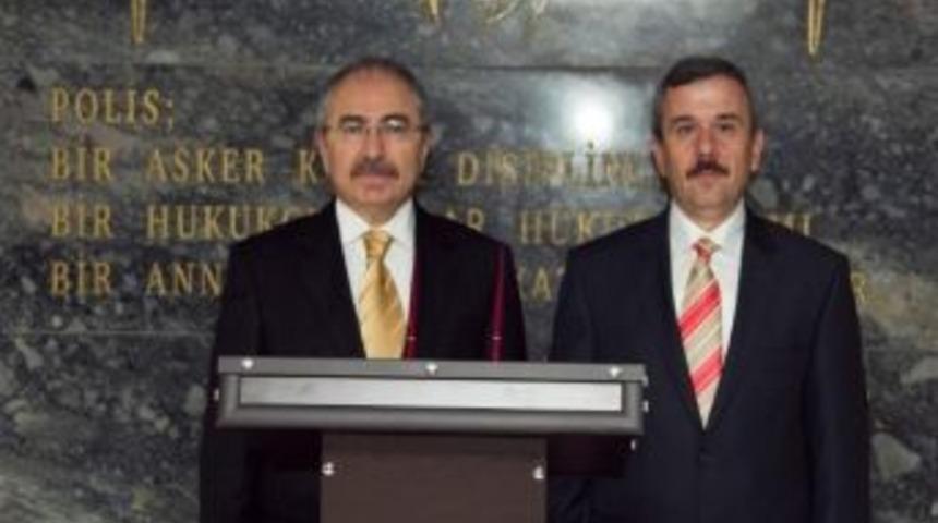 Kırklareli Valisi Yaman&rsquo;dan İl Emniyet M&uuml;d&uuml;r&uuml; Akay&rsquo;a Ziyaret