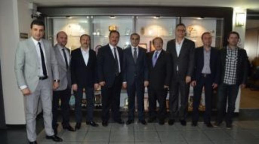 Sarraflardan Dto Başkanı &Ouml;zer&rsquo;e Ziyaret