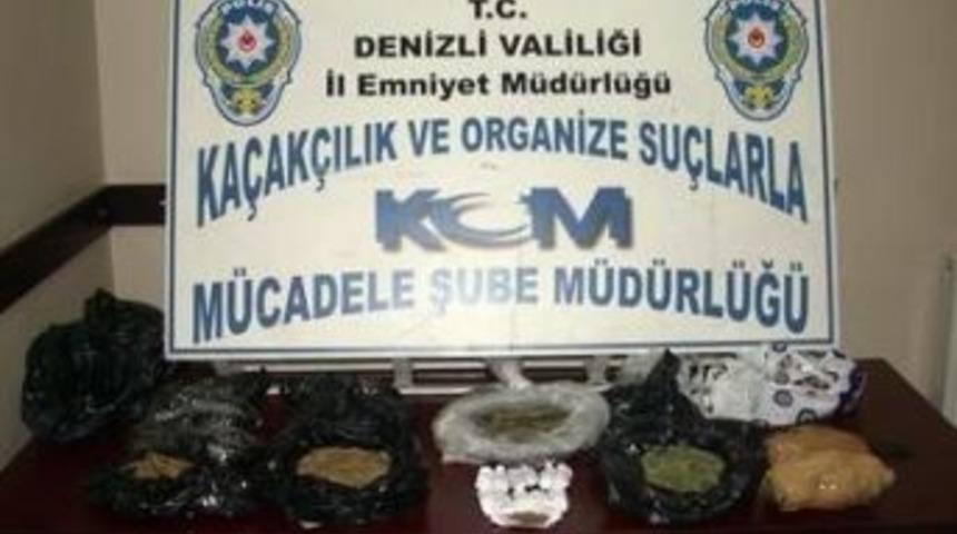 Denizli&rsquo;de Uyuşturucuya 1 Tutuklama