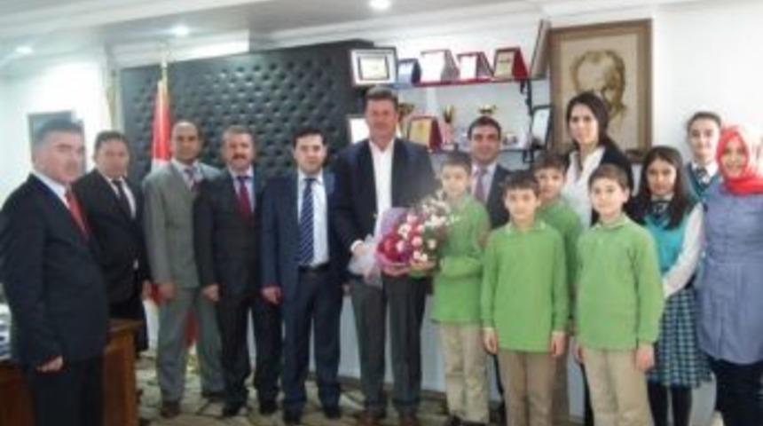 Dr. Enver &Ouml;ren Ortaokulundan Başkan Soykan&rsquo;a Teşekk&uuml;r