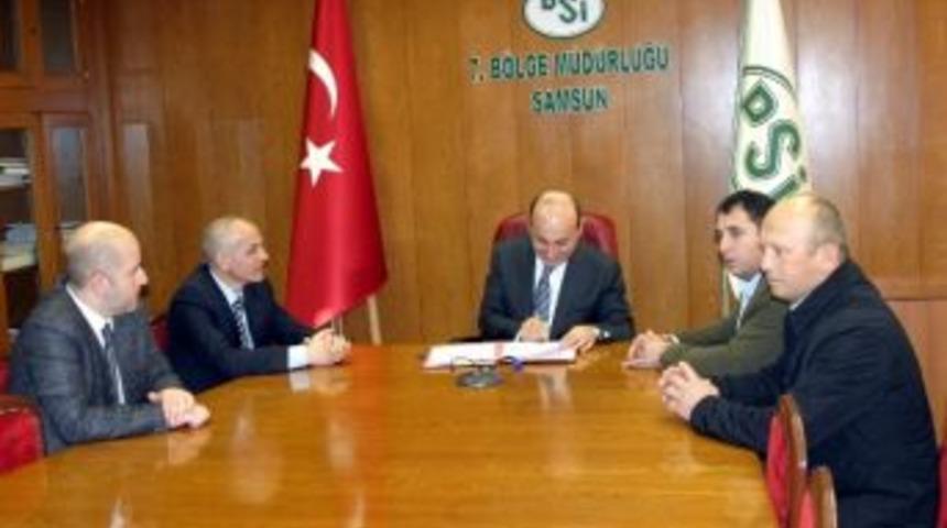 19 Mayıs Barajı İnşaatı S&ouml;zleşmesi İmzalandı
