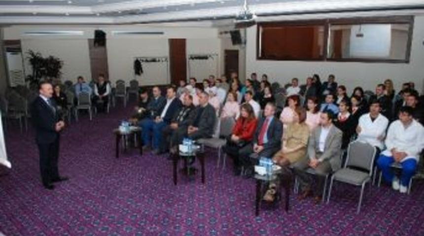 Başkan Doğan Otel &Ccedil;alışanlarıyla Bir Araya Geldi