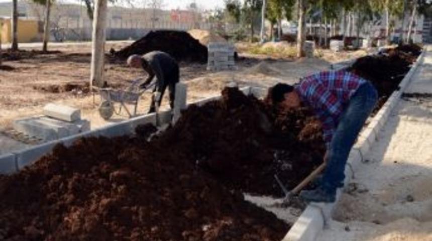 Akdeniz'de Yeni Bir Park Yapımına Başlandı