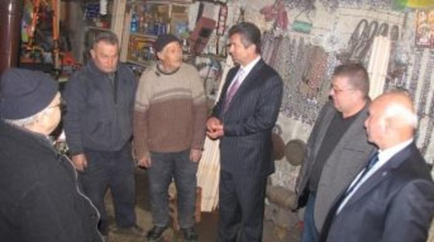 Ak Partili &Ccedil;atma&rsquo;dan Esnaf Ve Ev Ziyaretleri