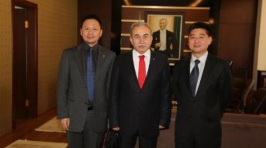 &Ccedil;in Konsolosundan Sakarya'ya Y&uuml;ksek Hızlı Tren Ziyareti