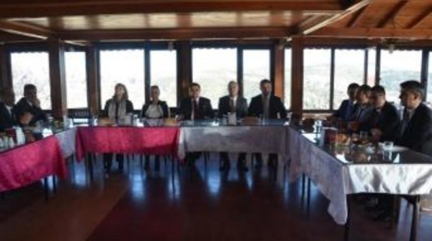 Başkan Yağcı Banka M&uuml;d&uuml;rleriyle Buluştu