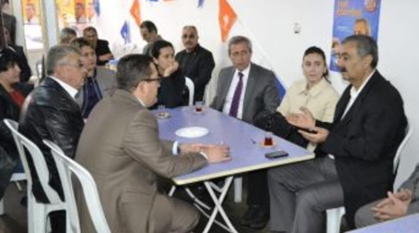 Ak Parti Saray&ouml;n&uuml;&rsquo;nde Se&ccedil;im &Ccedil;alışmalarını S&uuml;rd&uuml;r&uuml;yor