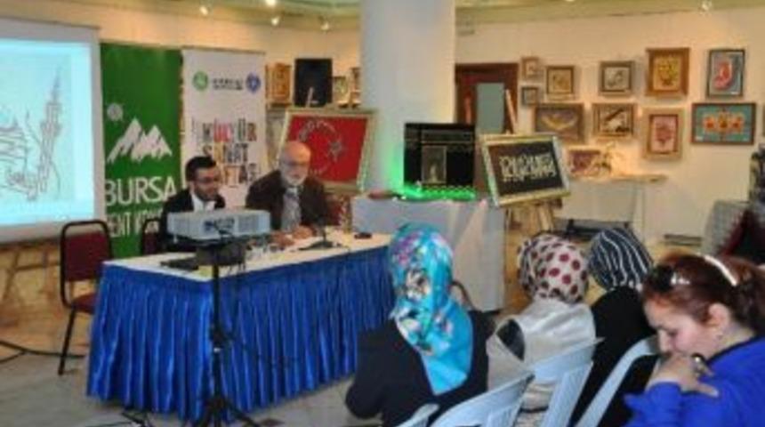 &Ccedil;ini Ve Kaligrafi Ustaları Bursalılarla Buluştu