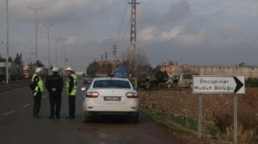 &Ouml;nc&uuml;pınar Hudut B&ouml;l&uuml;k Komutanlığı Bah&ccedil;esine Yakın Yere Havan Mermisi D&uuml;şt&uuml;