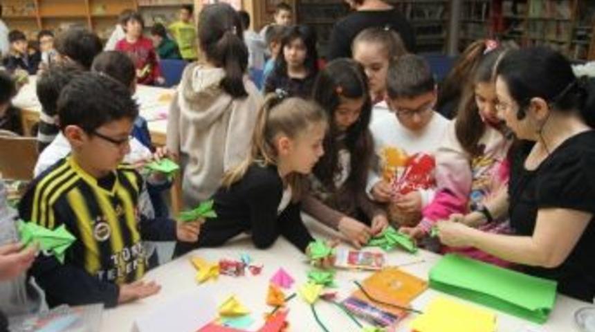 &Ouml;zel Sanko &Ouml;ğrencileri Kağıtlarla &Uuml;&ccedil; Boyutlu Tasarım Yaptı