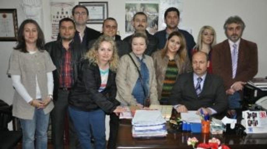 Soma Berberler Ve Kuaf&ouml;rler Odası'nda &Ouml;rs, G&uuml;ven Tazeledi