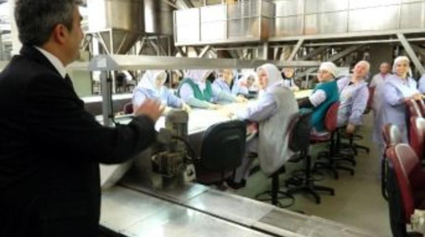 Mhp Giresun Belediye Başkan Adayı Dr. Orhan Erzurum'dan Fiskobirlik İş&ccedil;ilerine Ziyaret