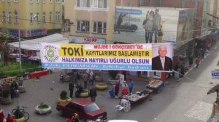 G&ouml;k&ccedil;ebey&rsquo;e, Toki'den 448 Daireli Toplu Konut