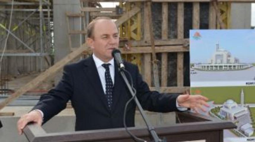 Osb&rsquo;ye Yapılacak Caminin Temeli Atıldı