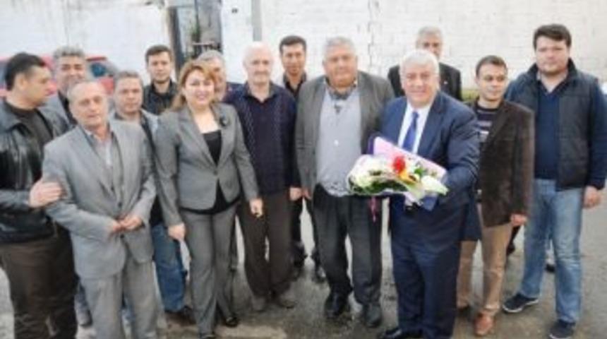 Mutlu&rsquo;dan K&ouml;ksoy&rsquo;a Tebrik Ziyareti