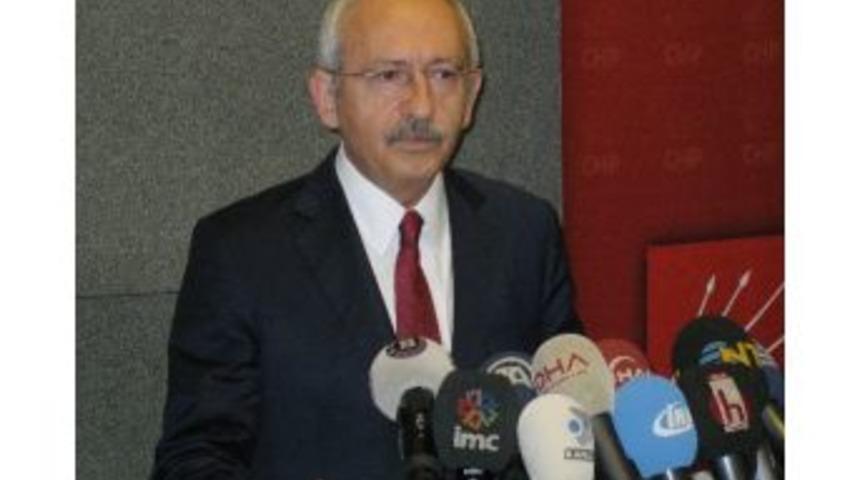 Chp Genel Başkanı Kemal Kılı&ccedil;daroğlu: