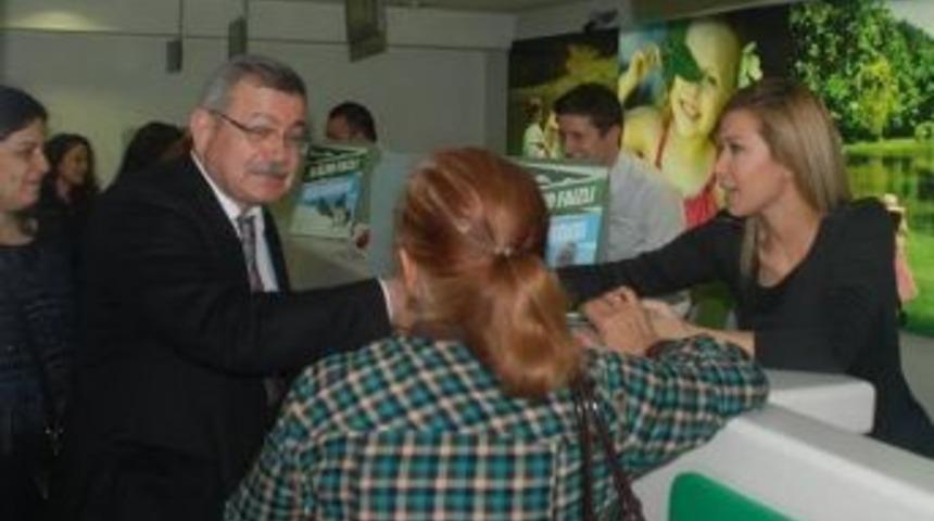 Başkan G&uuml;lşen Bankaları Ziyaret Etti