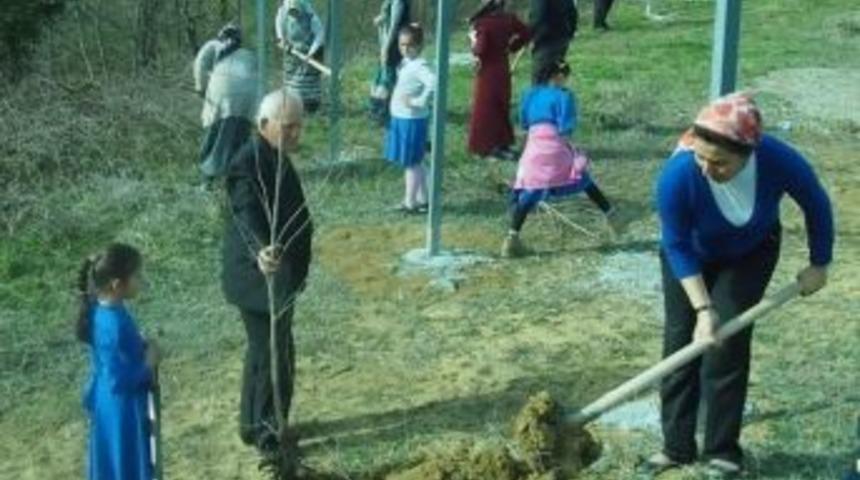Derek&ouml;selerde Ağa&ccedil; Dikme Etkinliği Yapıldı