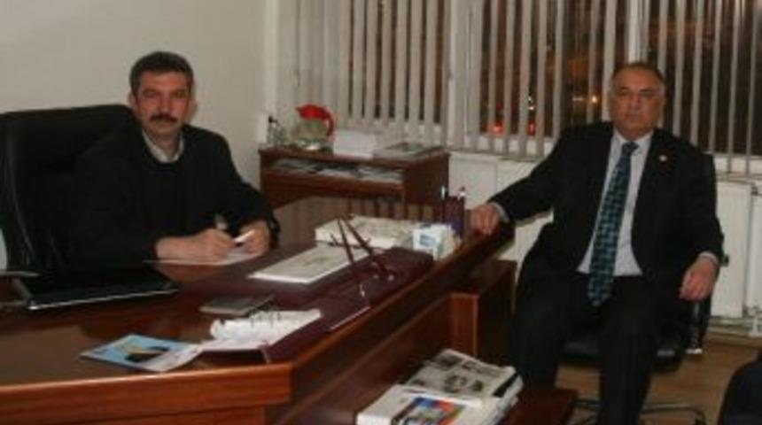 Sp Yozgat Belediye Başkan Adayı B&uuml;y&uuml;ksoy&rsquo;dan İha&rsquo;ya Ziyaret