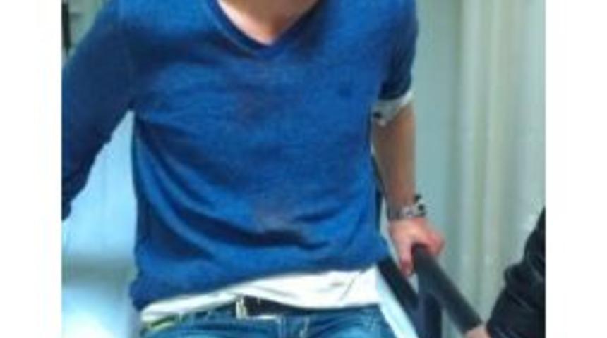 Sopalı Saldırıda Hastanelik Oldu