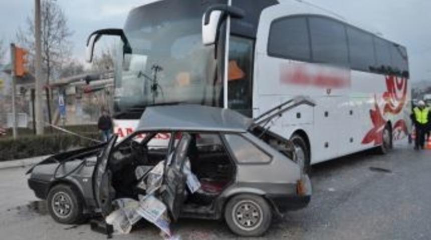 Osmancık&lsquo;ta Trafik Kazası: 1 &Ouml;l&uuml;, 2 Yaralı