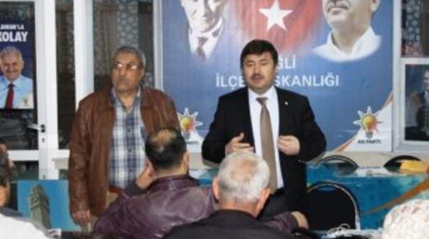 Ak Partili Yılmaz: ''&ccedil;iğlinin Geleceğini &Ccedil;iğlililerle Kuracağız''