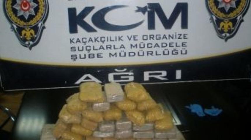 Ağrı'da Uyuşturucu Operasyonu