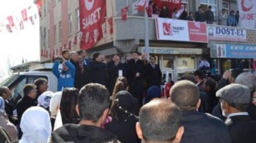 Karayazı'da Saadet R&uuml;zgarı