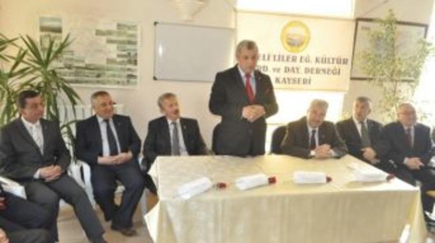 Mhp&rsquo;li Başkan Adaylarından Develiler Derneğine Ziyaret