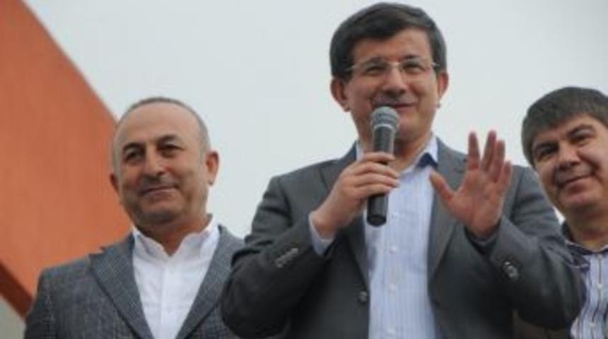 Dışişleri Bakanı Ahmet Davutoğlu Manavgat'ta