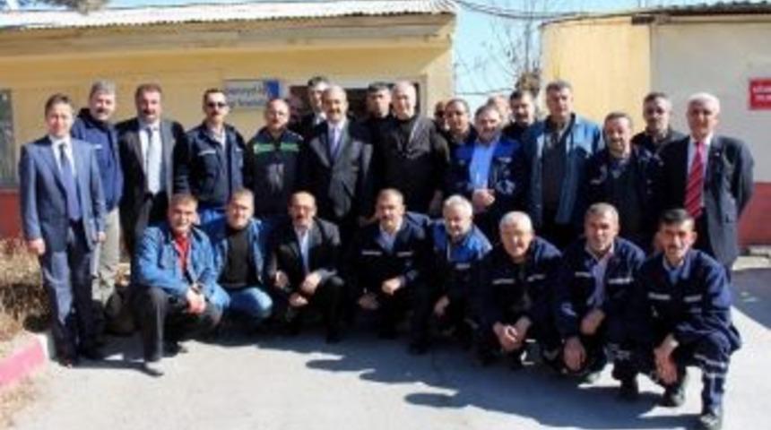 Başkan &Uuml;rg&uuml;p, Kurum Ziyaretlerine Devam Ediyor