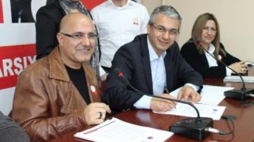 Chp&rsquo;li Başkan Adayı H&uuml;seyin Mutlu Akpınar İyi Niyet S&ouml;zleşmesi İmzaladı