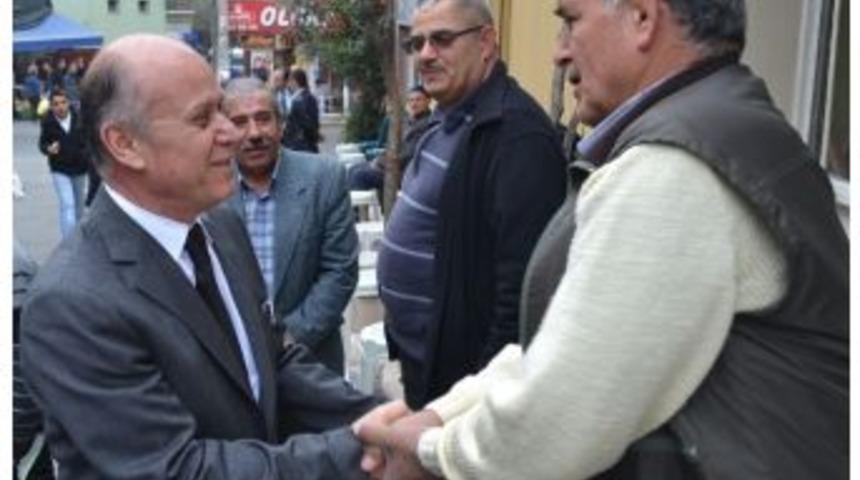 Ak Partili Cemil Şeboy Yıkıkkemer'de Esnafla Biraraya Geldi